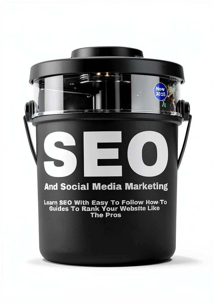 Installing Search Engine Optimization Guide by DirtyLeopard Kindle eBook 55 Pages on a wooden desk