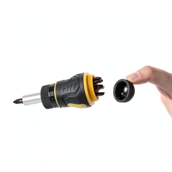 Yakamoz 9 in 1 Ratchet Screwdriver – Steel Tool with Bit Case-2