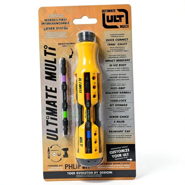 ULT MULTi SCREWDRIVER PHLiPBiT 4in Double-End Multi-Bit Driver-1