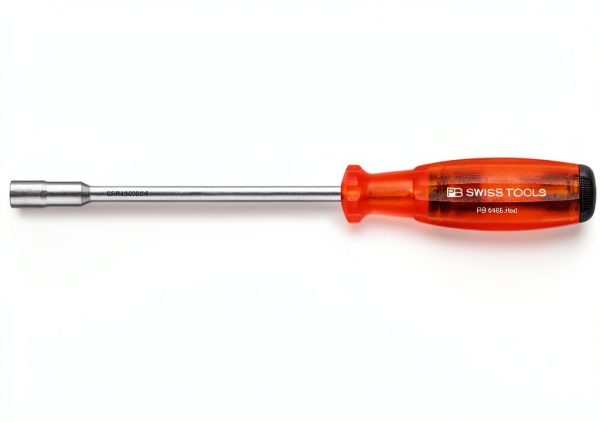 PB Swiss Tools Screwdriver Bit Holder Long 6465 100mm Chrome Red-0