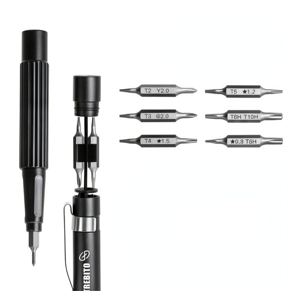 STREBITO 13-in-1 Multi-Bit Screwdriver Magnetic Set for Gadgets-3