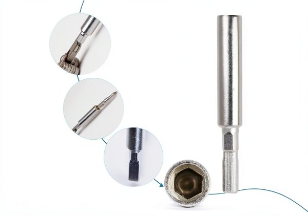 MORETOPGOOD Flat End Multi-tool Bit Driver Extender Set for Leatherman-3