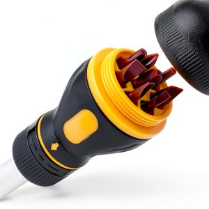 Yakamoz 9 in 1 Ratchet Screwdriver – Steel Tool with Bit Case-0