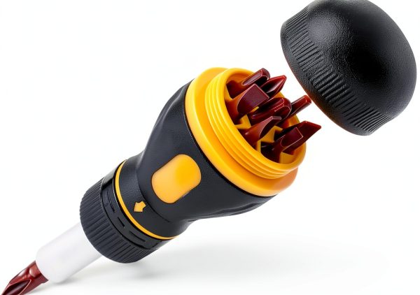 Yakamoz 9 in 1 Ratchet Screwdriver – Steel Tool with Bit Case-0