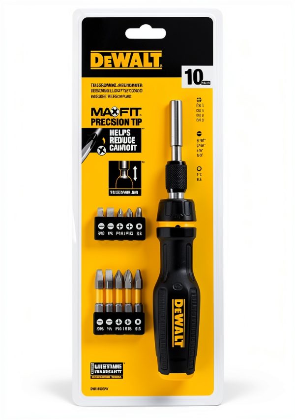 DW MAXFIT 10PC TELESCOPING MB DEWALT Driver Adjustable Torque-1