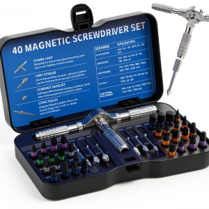40 in 1 Magnetic Ratchet Screwdriver Set CAKKAGAMA Multi‑Bit Kit-0