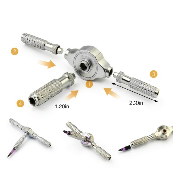 40 in 1 Magnetic Ratchet Screwdriver Set CAKKAGAMA Multi‑Bit Kit-5