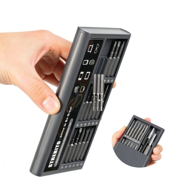 STREBITO Small Screwdriver Set 39-in-1 Precision Kit with S2 Steel-5