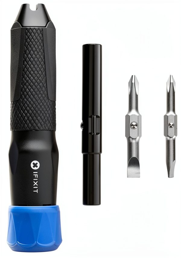 iFixit Narwhal Driver 6-in-1 Screwdriver with Swivel Grip, Warranty-1