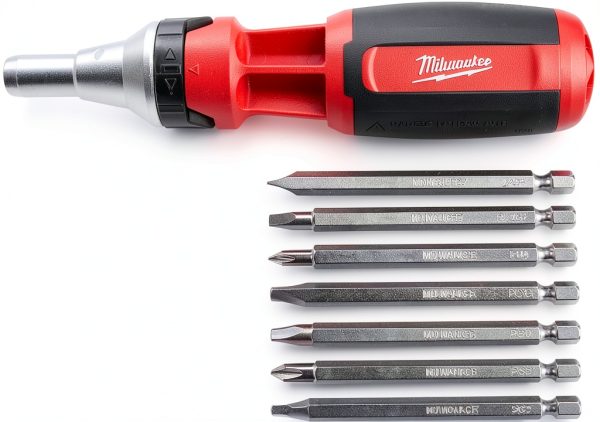 Milwaukee 9-in-1 High Torque Drive Ratcheting Multi-bit Driver-1
