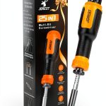 Jorest 25 in 1 Multibit Screwdriver Set, Dad Mens Gifts for Christmas, Mens Tool Stocking Suffers Gifts for Men, Magnetic Multitool Screwdriver Tool All in One-0