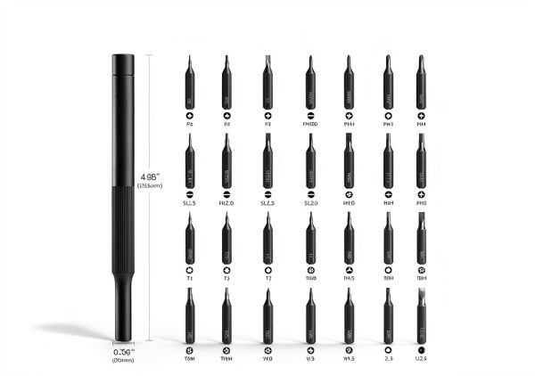 Precision Screwdriver Set 28-in-1 HOTO Magnetic Bits Mini Repair Kit-8