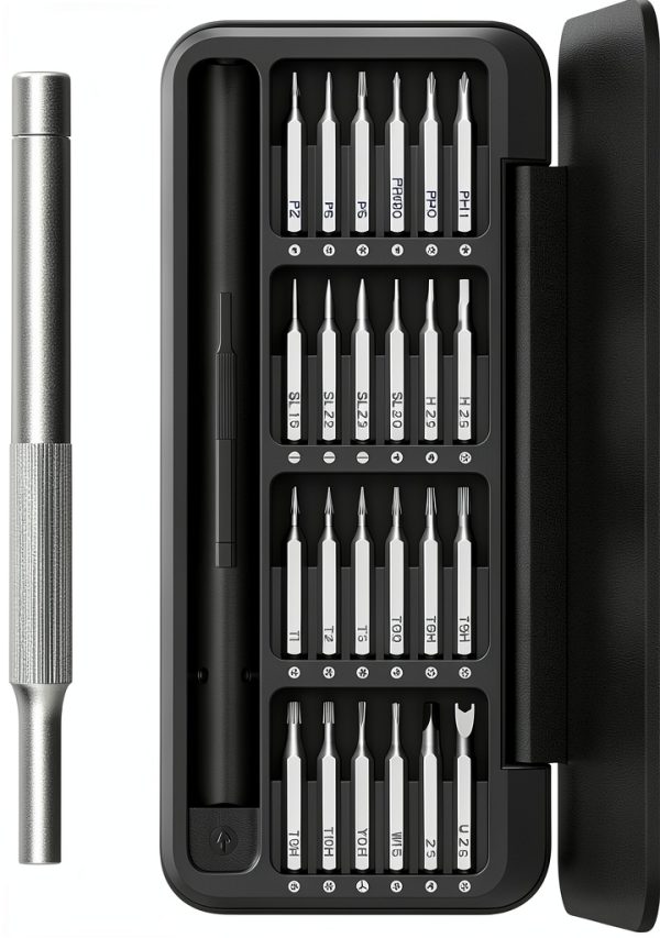 Precision Screwdriver Set 28-in-1 HOTO Magnetic Bits Mini Repair Kit-0